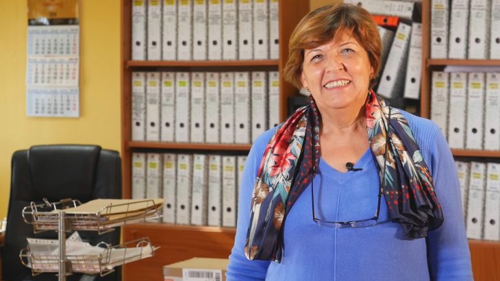 Felisa Guerra, socia de Armas y Cartuchos del Sur.