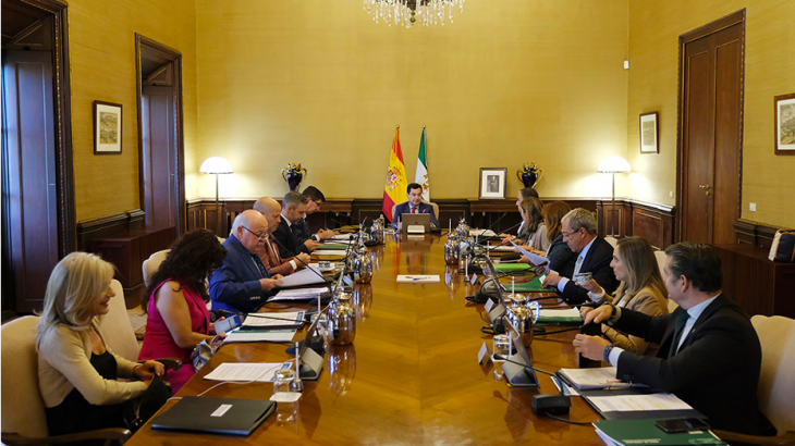 Reunión del Consejo de Gobierno de la Junta de Andalucía